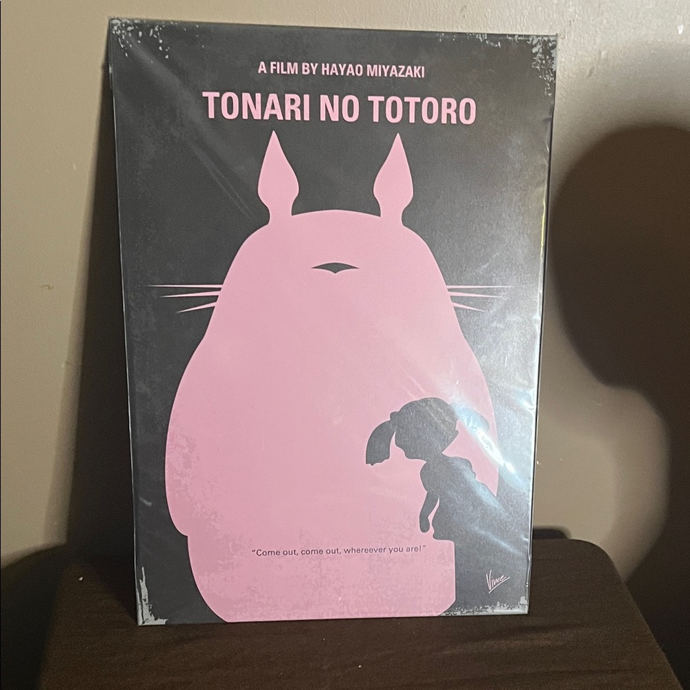 😄Tonari No Totoro metal print film poster anime